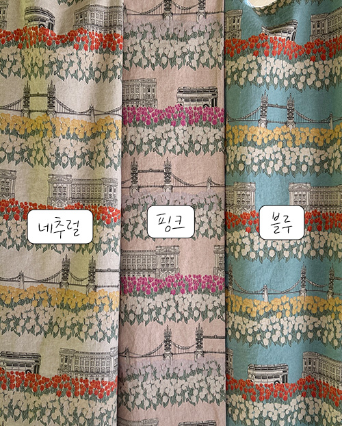 더블유패브릭 런던 워싱처리 15수 대폭 린넨천 원단 앞치마 커튼 소품 천가게 - 상세 이미지 2