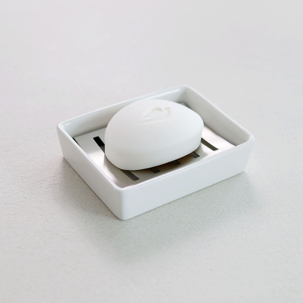 도자기 비누받침대 욕실 물빠짐 비누 거치대 받침대 홀더