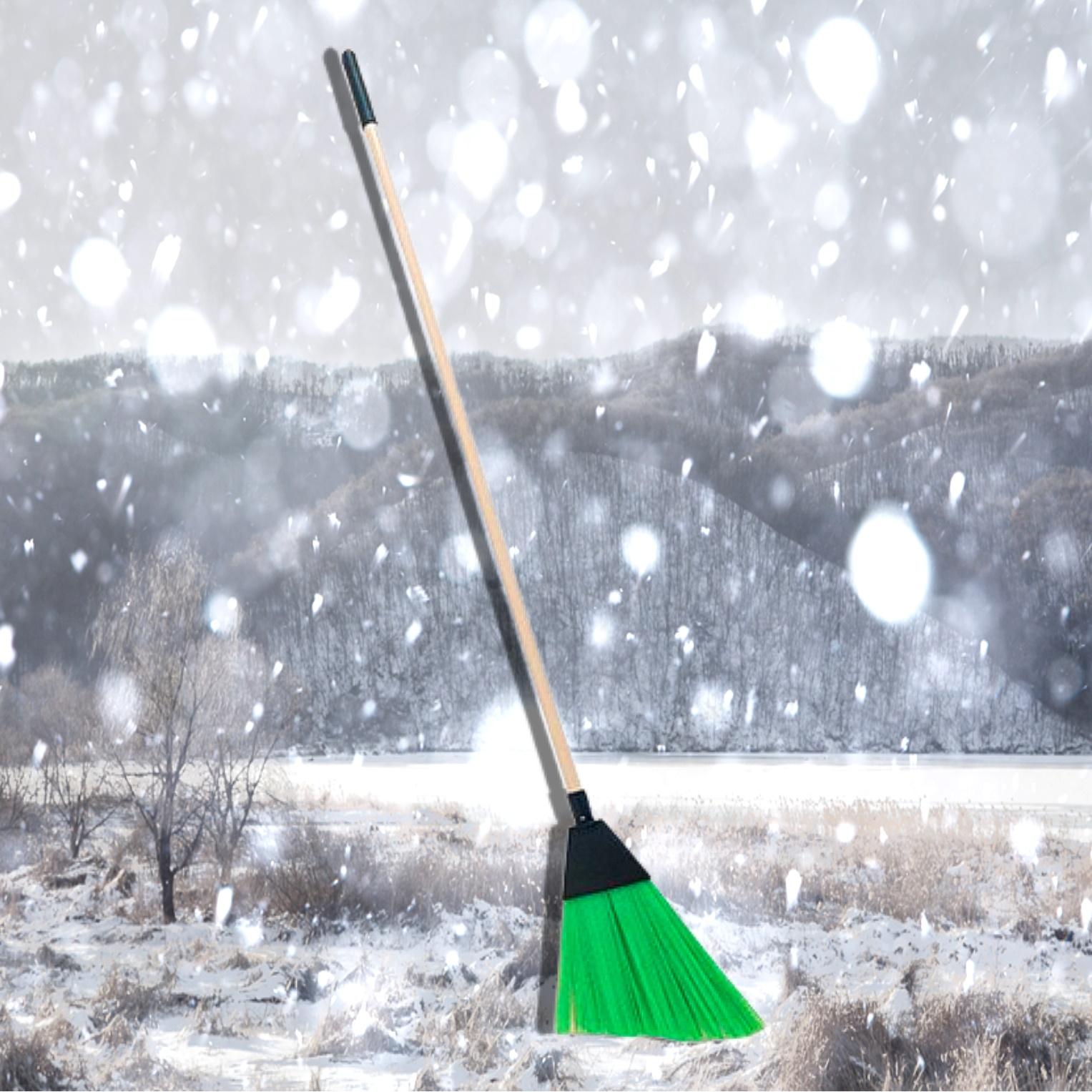 매장 긴 빗자루 공장 업소용 매장용 제설 빗자루 야외빗자루
