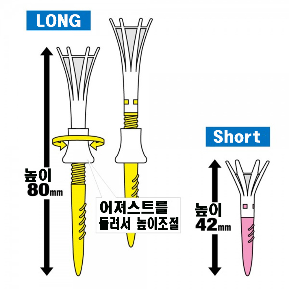 다이야골프 토마호크티 팝티 TE-502/TE-500/TE-437 3종세트 - 상세 이미지 5