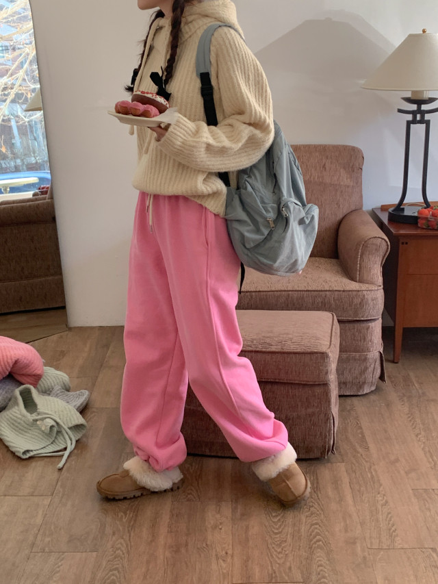 💕URBANE MADE 💕 워밍 투웨이 트레이닝 기모 조거팬츠 (6c) 상세 이미지 474