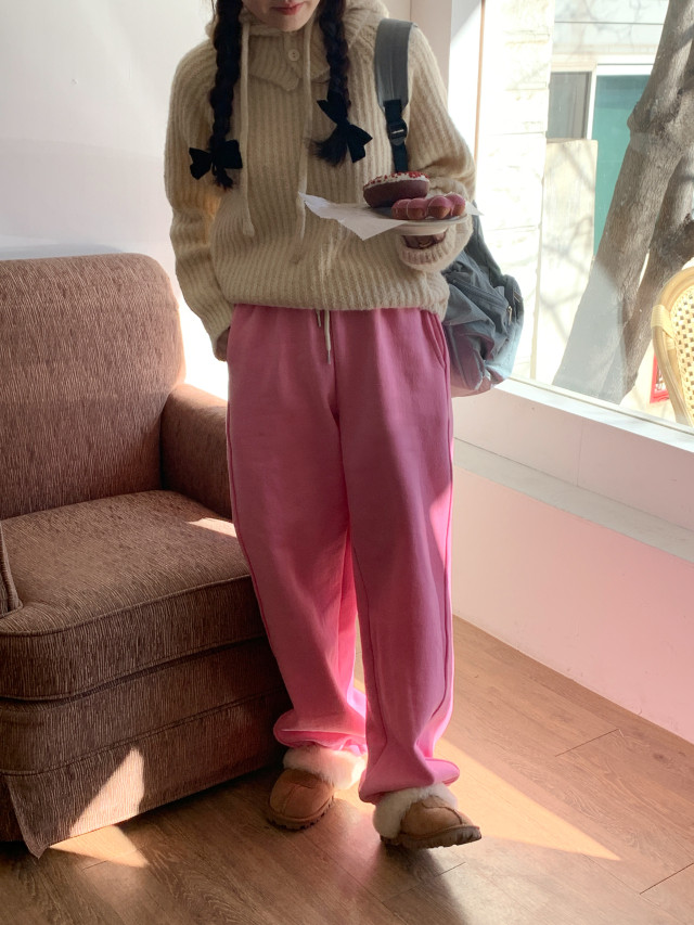 💕URBANE MADE 💕 워밍 투웨이 트레이닝 기모 조거팬츠 (6c) 상세 이미지 483