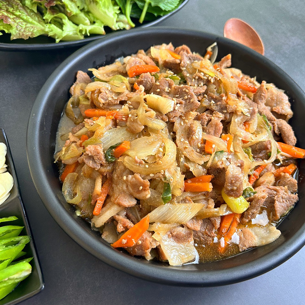 [업소용] 단짠 양념불고기 2kg 5팩 간장불고기 & 고추장제육 대용량 - 상세 이미지 3