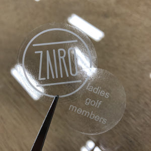 투명스티커 주문 제작 대량 소량 로고 인쇄 업체 옵셋 디지털 UV 도무송... 실사용 후기 | 효과 있을까? - 상품 이미지 2