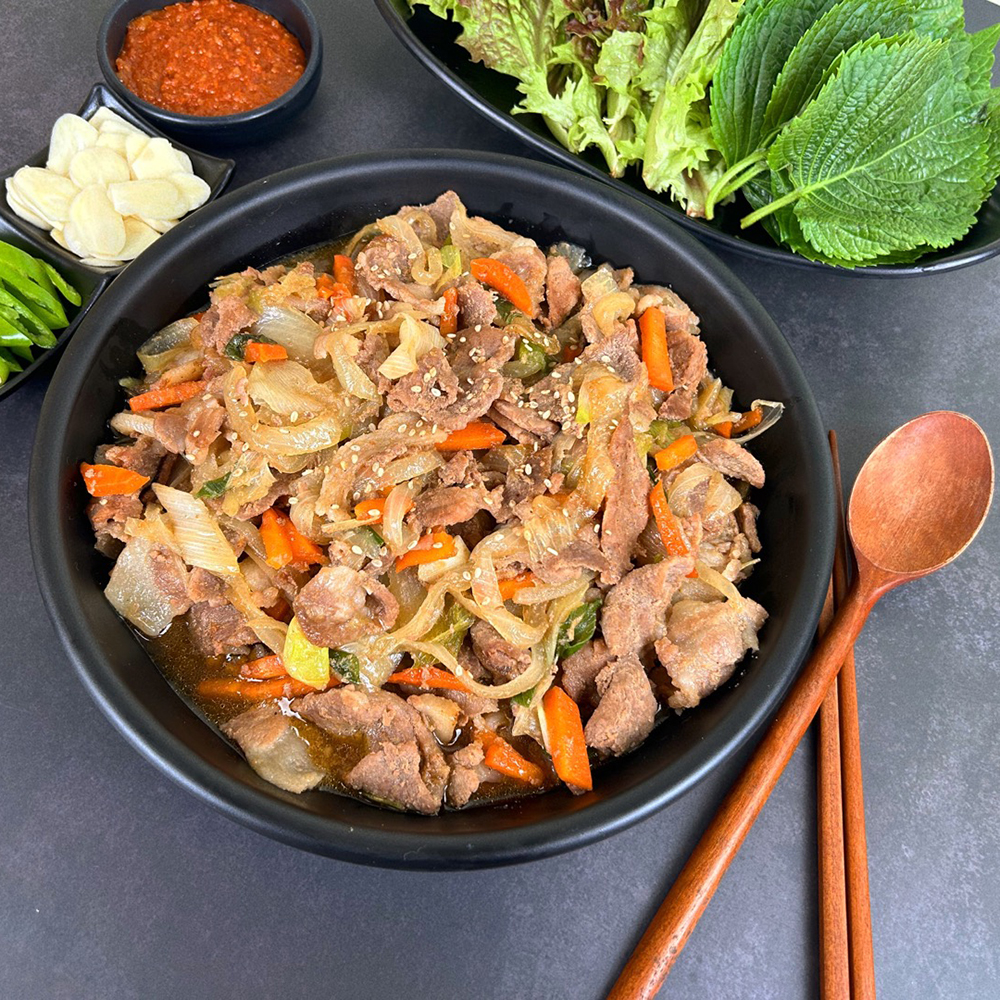 [업소용] 단짠 양념불고기 2kg 5팩 간장불고기 & 고추장제육 대용량 - 상세 이미지 4
