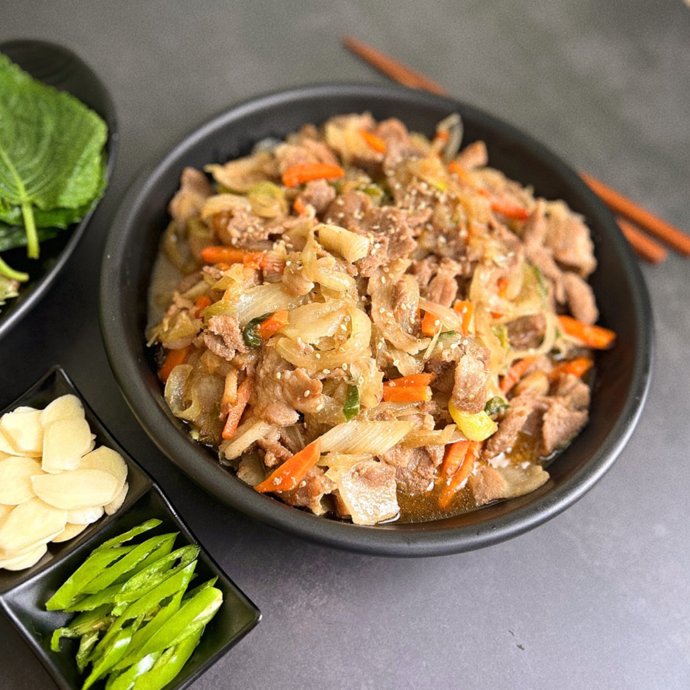 [업소용] 단짠 양념불고기 2kg 5팩 간장불고기 & 고추장제육 대용량 - 상품 이미지