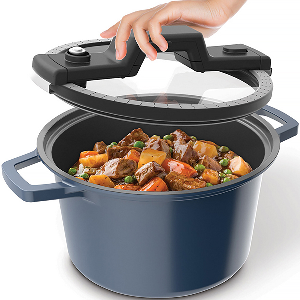 네오플램 IH 인덕션 스마트쿡 저압냄비 압력솥 24CM