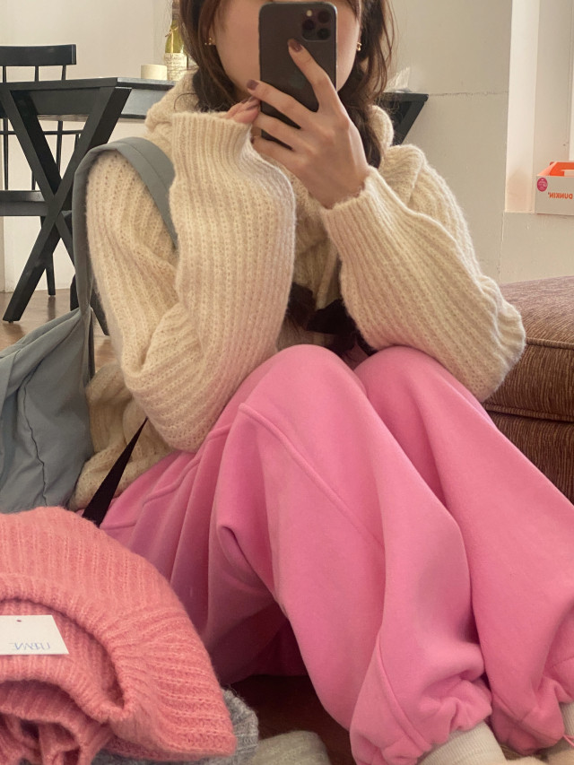 💕URBANE MADE 💕 워밍 투웨이 트레이닝 기모 조거팬츠 (6c) 상세 이미지 424