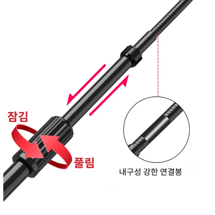태블릿삼각대 갤럭시탭휴대용거치대 암 태블릿거치대  - 상세 이미지 4