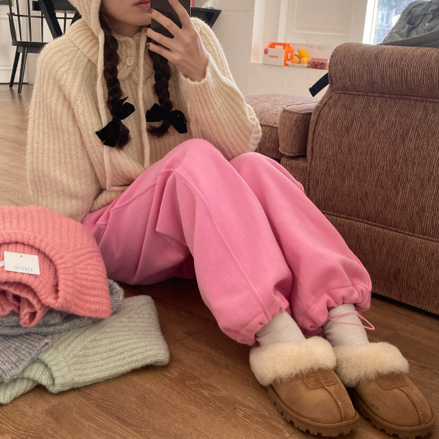 💕URBANE MADE 💕 워밍 투웨이 트레이닝 기모 조거팬츠 (6c) 상세 이미지 432