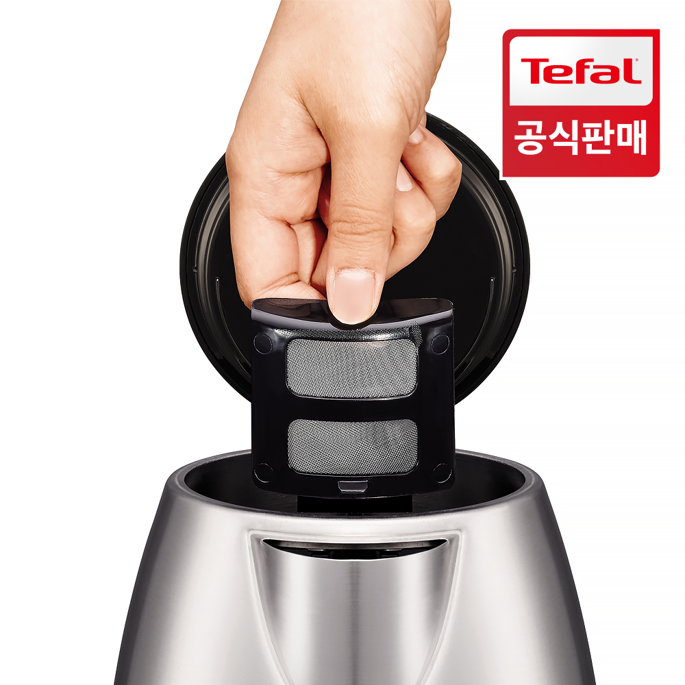 [N페이 1천원] 테팔 전기포트 수비토 1L 스텐 KI271DKR 커피 분유 티 무선주전자 - 상세 이미지 2