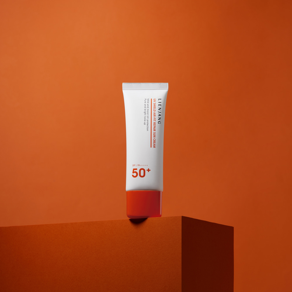 리엔장 UV쉴드 에어핏 리페어 선크림 SPF50 PA++++, 혼합자차 진정선크림 - 상세 이미지 3