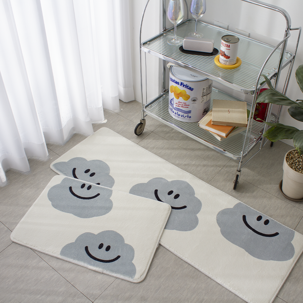 그레이북 캐시미어 극세사 발매트 욕실 화장실 미스데이지 - 상세 이미지 4