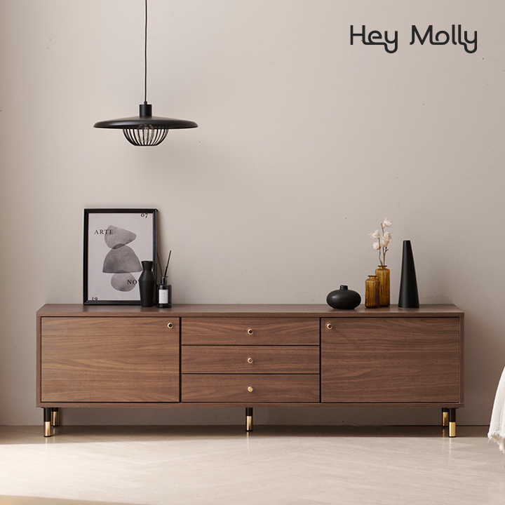 헤이몰리 브라우니 티비다이 거실장 1800