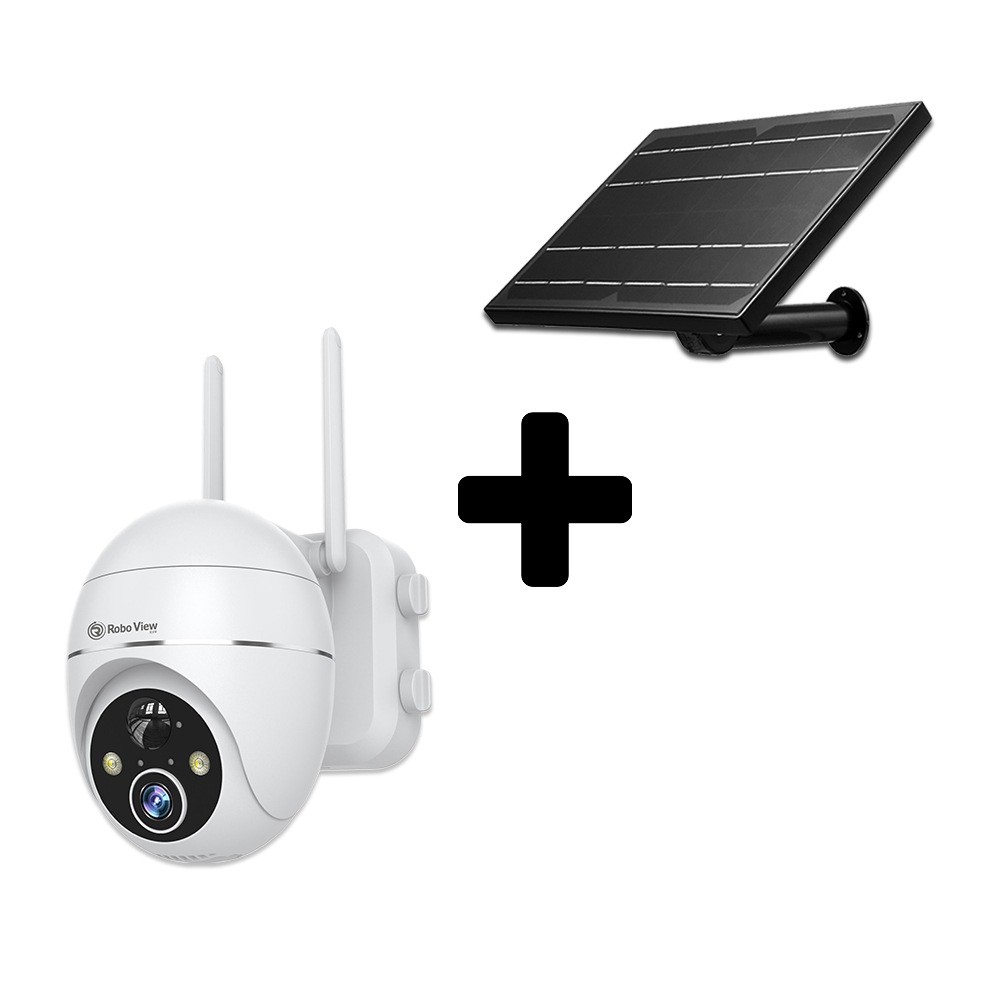 글로벌아이넷 로보뷰 S3 홈 CCTV 무선 배터리 300만화소 충전식 태양광패널 실내.외 - 상품 이미지