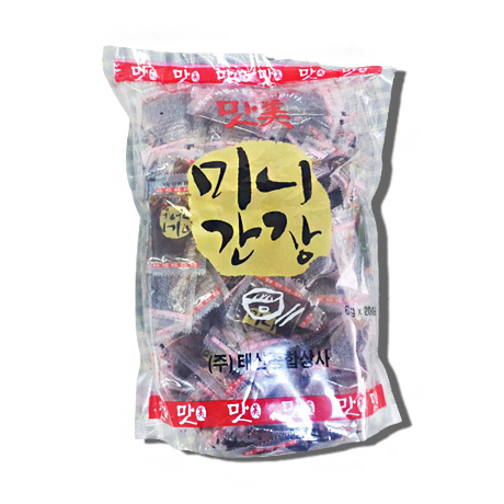 태산 맛미 미니간장 (6gX200ea) 배달 포장 : 여기집밥