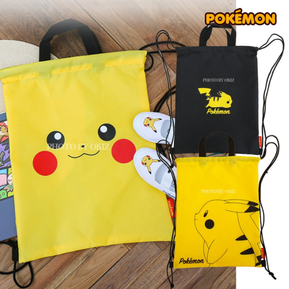 포켓몬스터 초등실내화가방 신발주머니 보조가방