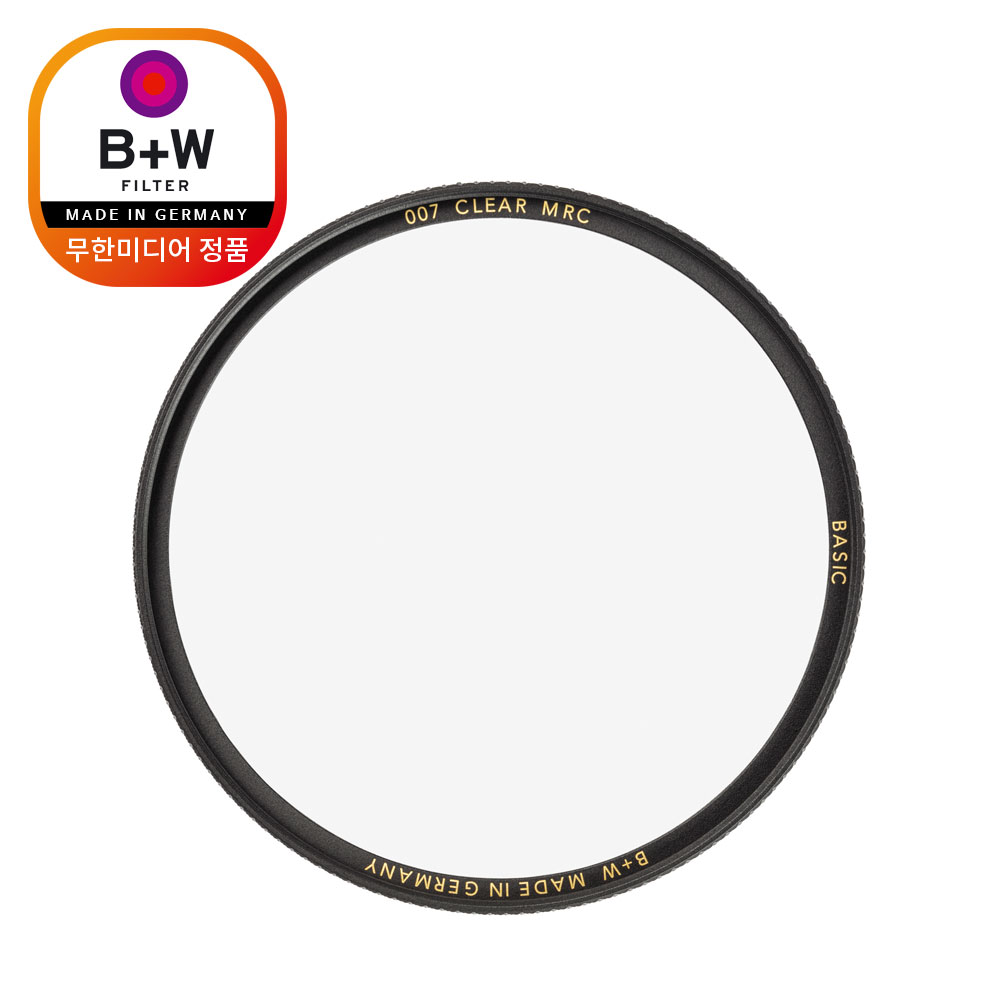 슈나이더 B+W BASIC 007 Clear MRC 77mm 카메라 렌즈 필터 [공식수입원 무한미디어] - 상세 이미지 3