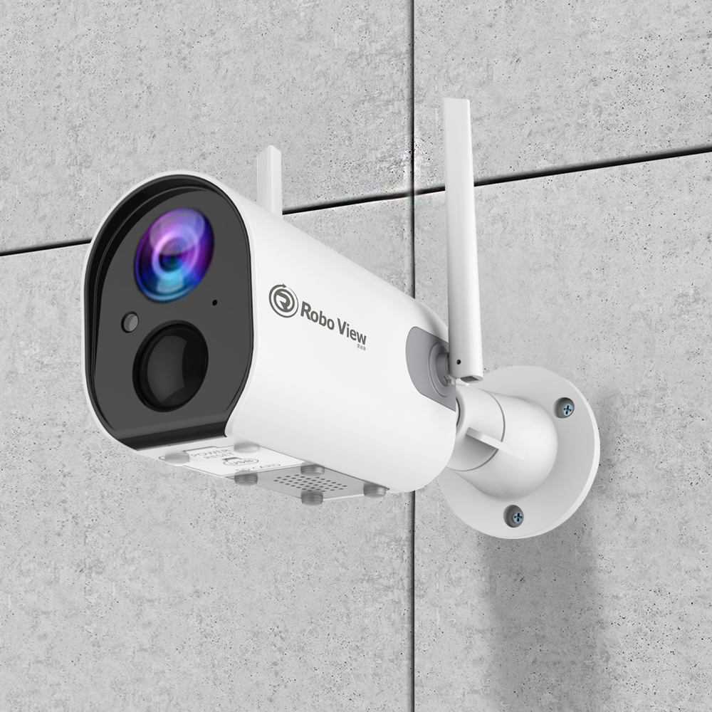 글로벌아이넷 로보뷰 S2 홈 CCTV 무선 배터리 충전식 태양광패널 실내.외 - 상품 이미지