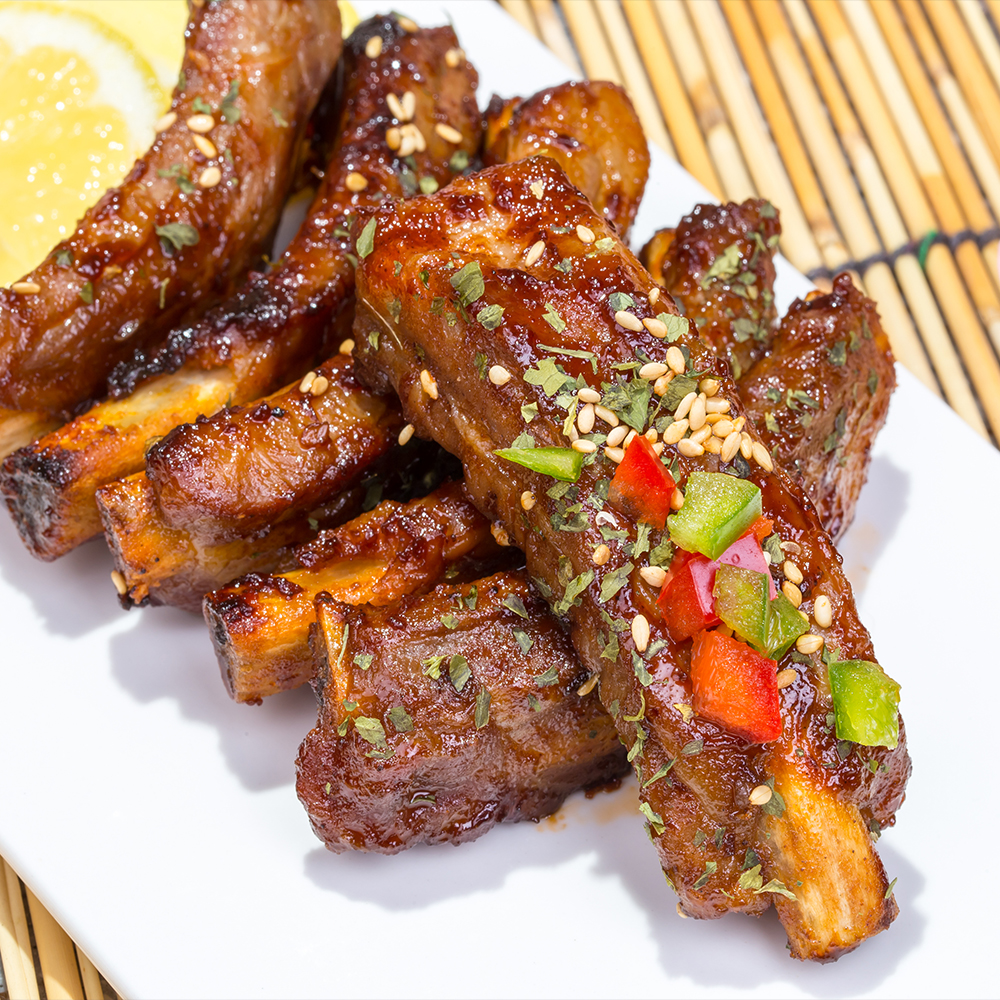힐링미트 돼지 등갈비 쪽갈비 로인립 바베큐립 등갈비구이 캠핑쪽갈비 1000g - 상세 이미지 5
