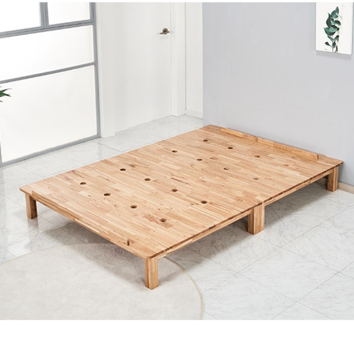 헤드없는 빈티지 침대 호텔식 침대프레임 청소년 호텔형 중학생 대학생 SS