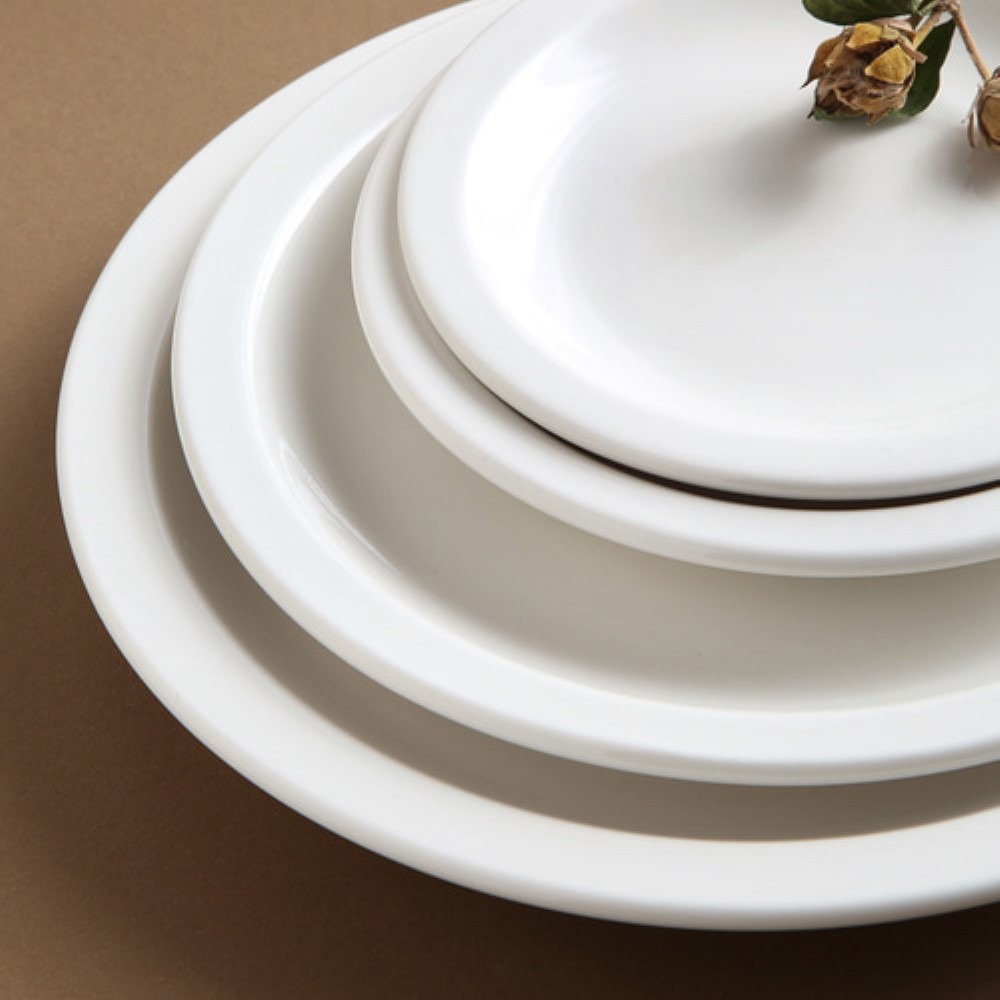 시라쿠스 뉴욕 레트로 빈티지 원형 접시 18cm