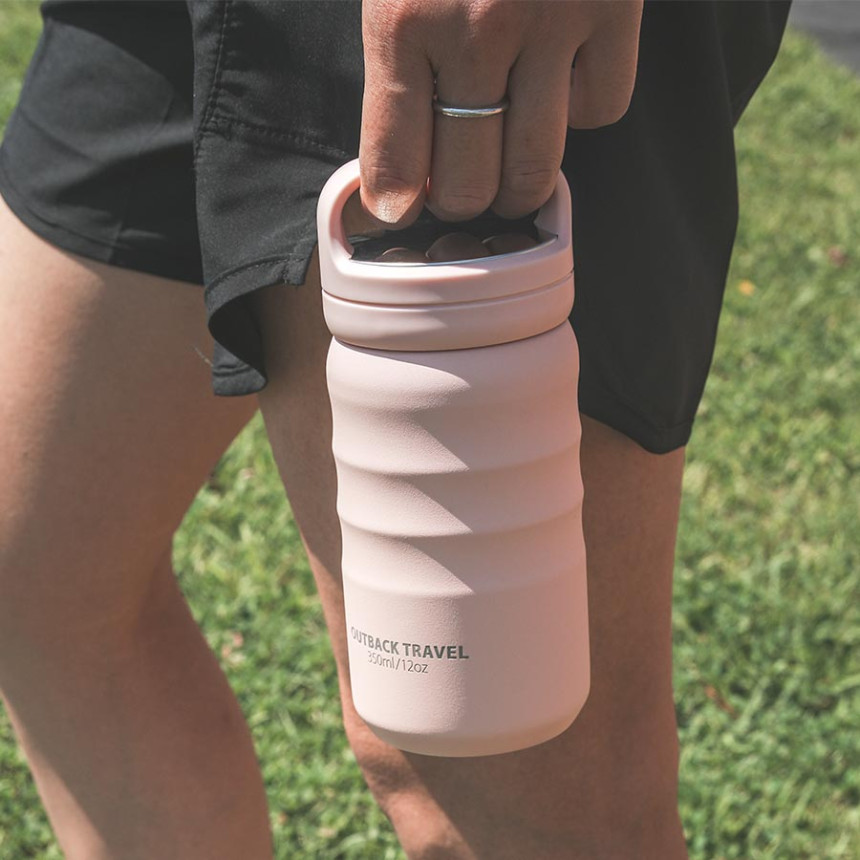 오슬로 아웃백 트래블 텀블러 350ml, 아이보리