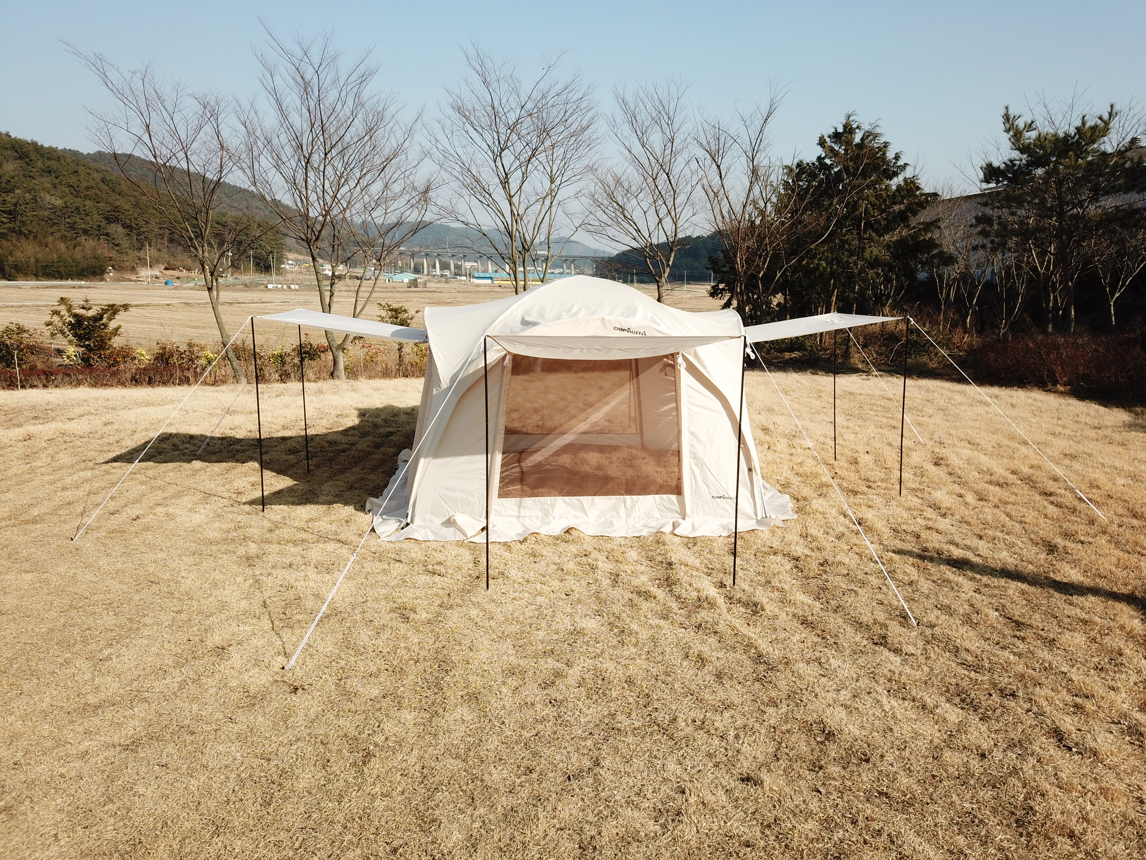 스타디움 아이보리세트 에어텐트 전실용 도킹쉘터 도킹텐트 네이처하이크 커넥터 기본형 이미지 6