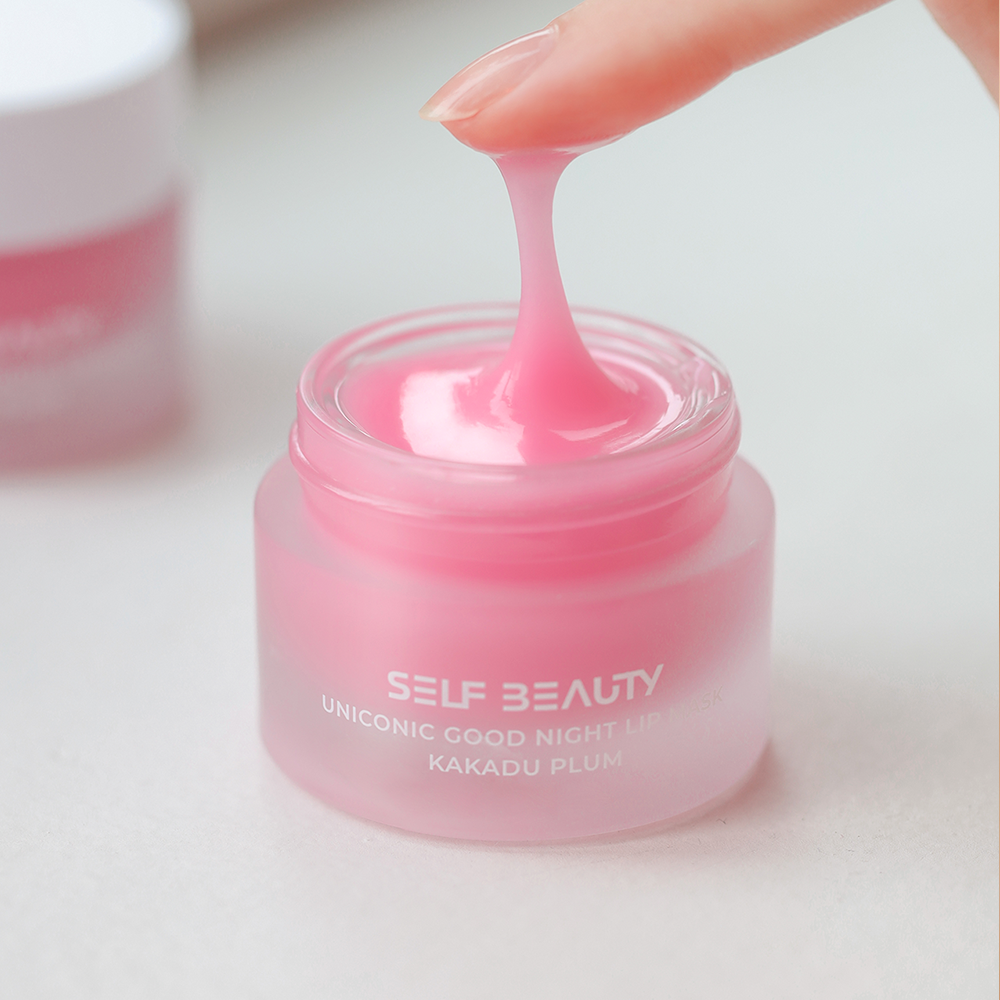 셀프뷰티 유니콘 굿나잇 립 마스크 14.5g 카카두플럼(핑크) 이미지 6