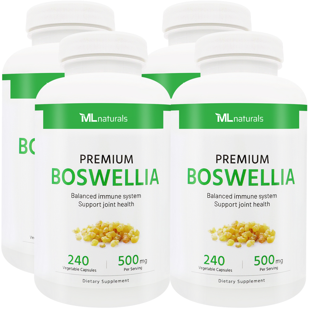 마이라이프내추럴스 보스웰리아 500mg 알약 240캡슐, 4개 - 메인 이미지
