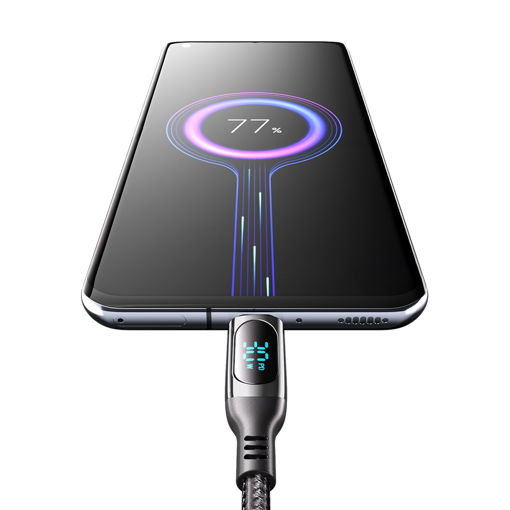 벤션 디스플레이 100W C to C타입 PD 고속충전케이블 TAY 2m, 1개 - 상세 이미지 3
