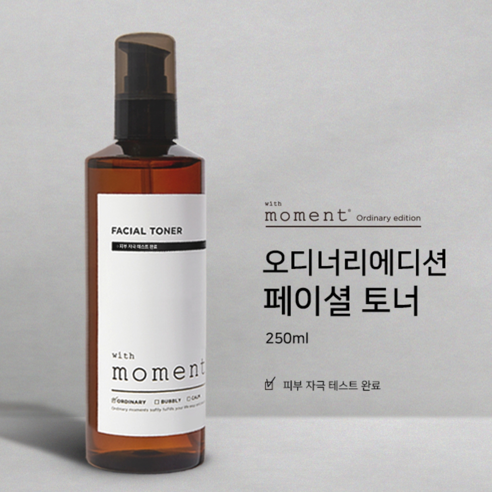 위드모먼트 페이셜 순정 토너 250ml - 상세 이미지 2
