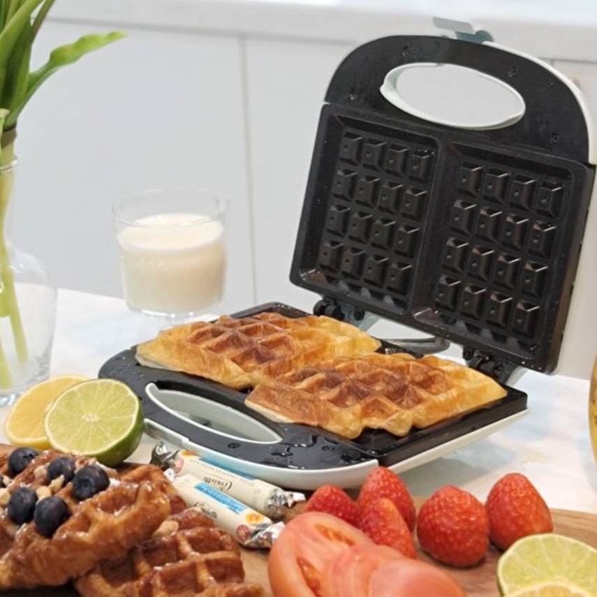 가정용 미니 와플기 얇은 전기와플팬 전기와플기계