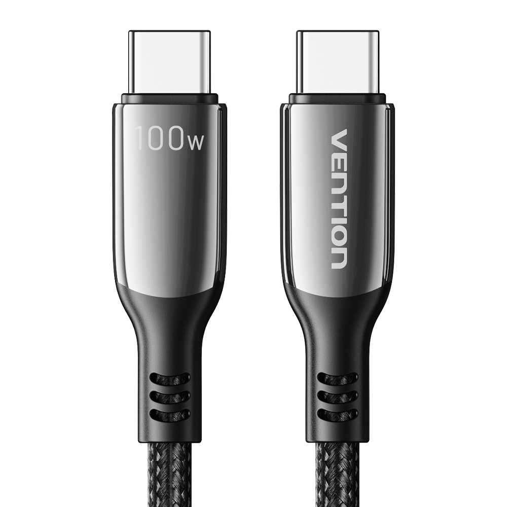 벤션 프리미엄 100W C to C타입 PD 고속충전케이블 CTK 1.2m, 1개 - 상품 이미지