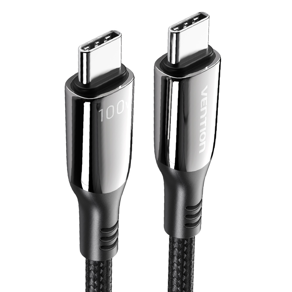 벤션 프리미엄 100W C to C타입 PD 고속충전케이블 CTK 1.2m, 1개 - 상세 이미지 2