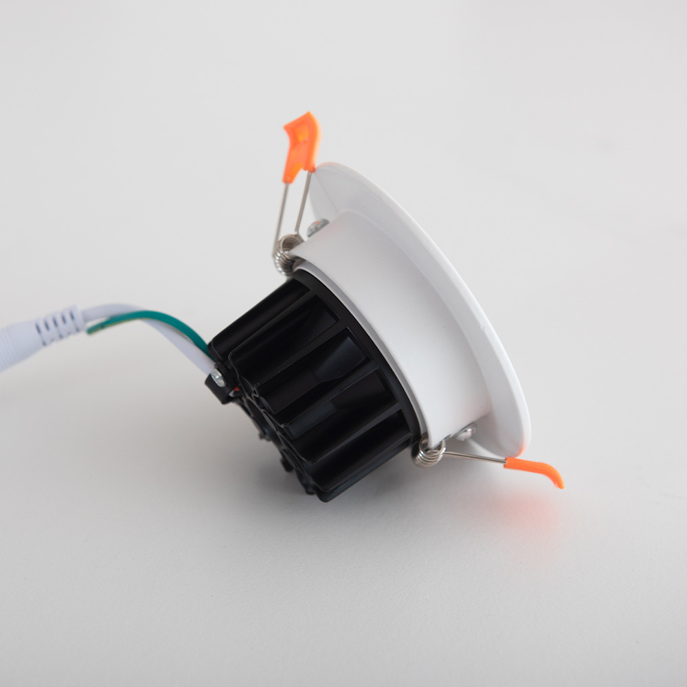 LED 75mm(3인치) 다운라이트 매입등 COB 일체형 10W 주광색 - 상세 이미지 2