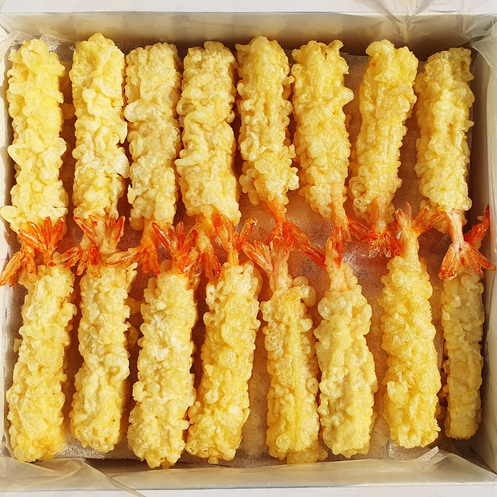 덴뿌라 새우 튀김 50마리 1kg 고급 일식 요리 왕새우 에어프라이어