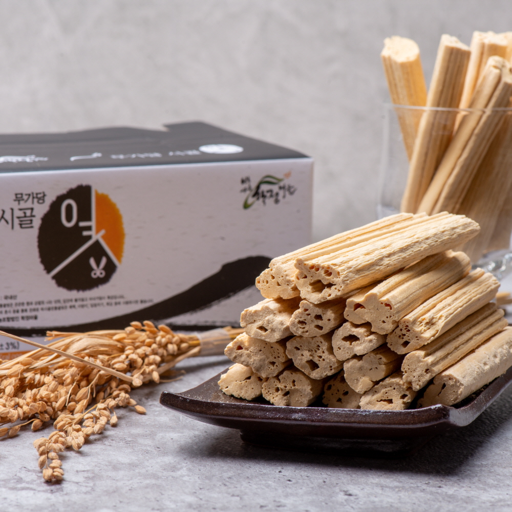 임실 박사골 [ 무가당 시골엿 1kg ] 전통방식 수제 쌀엿 국산쌀 가락엿 6시내고향 방영 제품 이미지