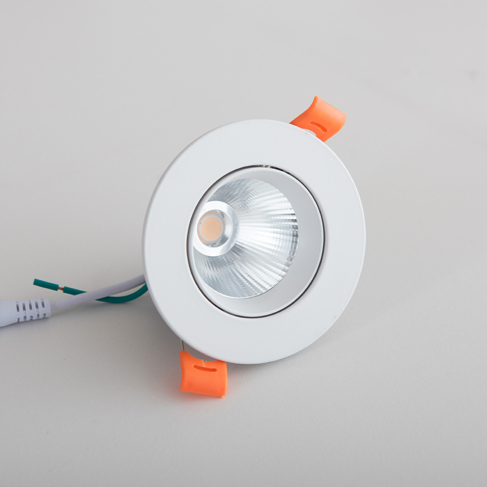 LED 75mm(3인치) 다운라이트 매입등 COB 일체형 10W 주광색 - 메인 이미지