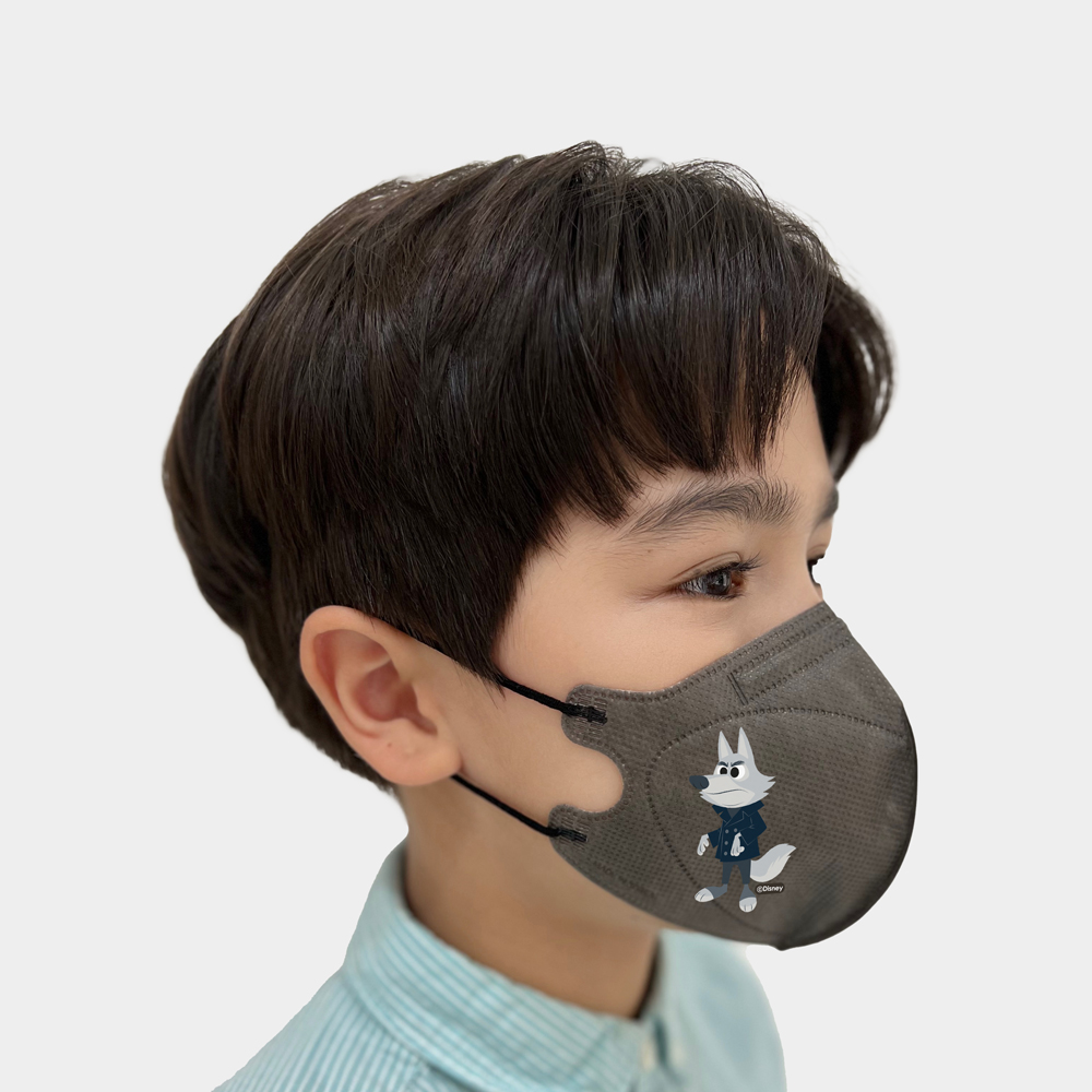어린숨 디즈니 주토피아 어린이 마스크 30종 초등학생 유아 아동 어린이집 캐릭터 소형 - 상세 이미지 4