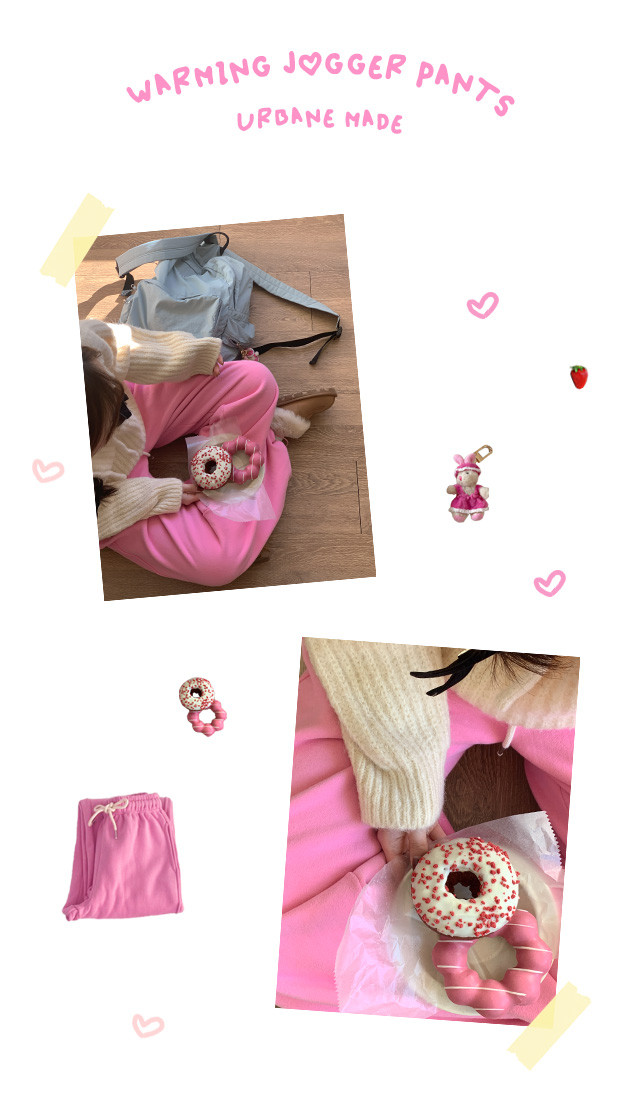 💕URBANE MADE 💕 워밍 투웨이 트레이닝 기모 조거팬츠 (6c) 상세 이미지 12