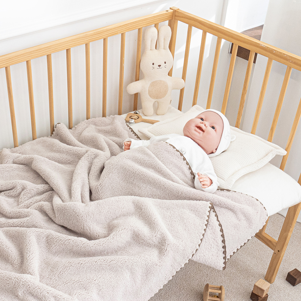 마롤로뜨 아기 블랭킷 아기이불 극세사 겨울 신생아 담요 멜로 벨보아 90x140