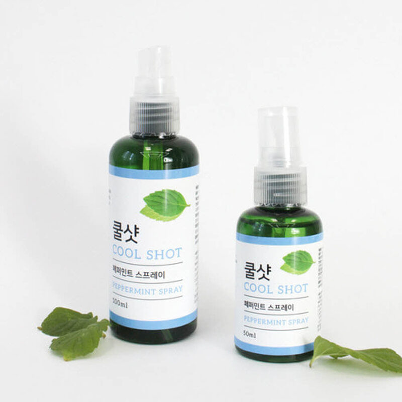 THS 더허브샵 쿨샷 페퍼민트 스프레이 50ml 100ml 택1 - 상세 이미지 2