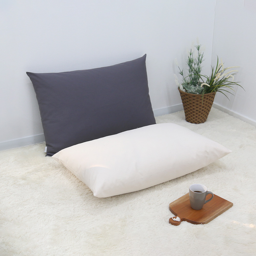 우리앤데코 목화솜 절방석 108배 기도 명상 좌복 대방석 대형방석 캔버스 내추럴 60X90