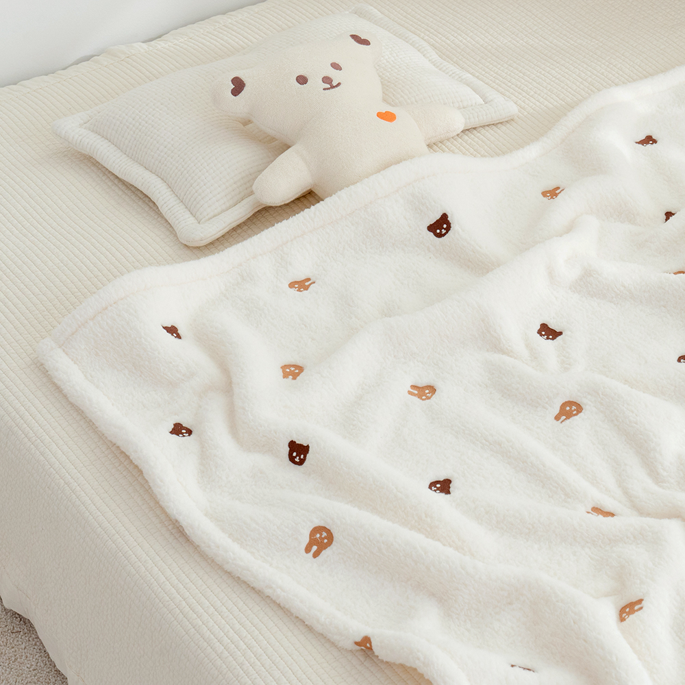 마롤로뜨 아기 블랭킷 아기이불 극세사 겨울 신생아 담요 멜로 벨보아 90x140