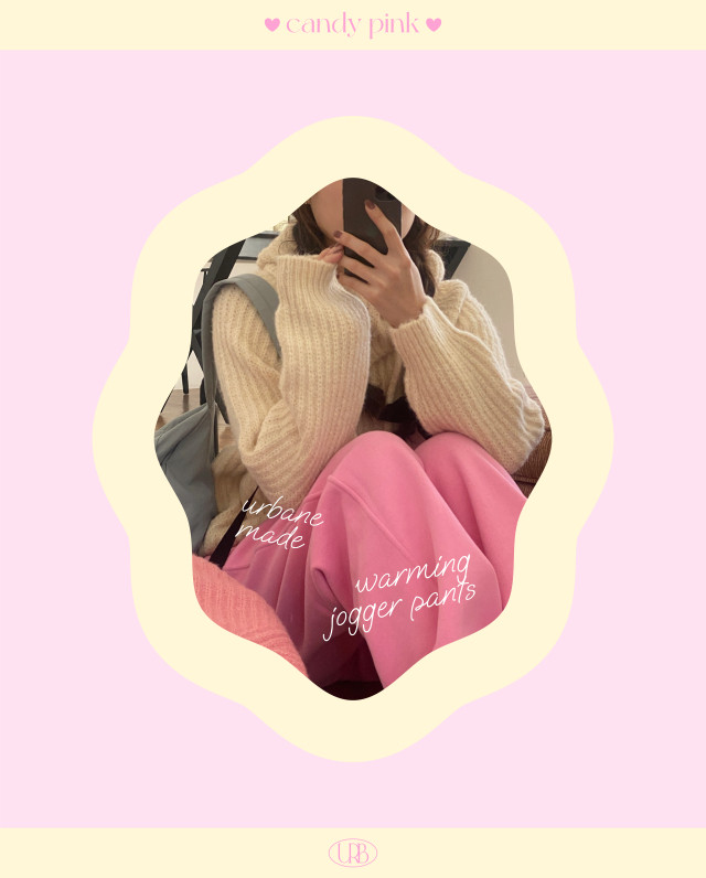 💕URBANE MADE 💕 워밍 투웨이 트레이닝 기모 조거팬츠 (6c) 상세 이미지 10