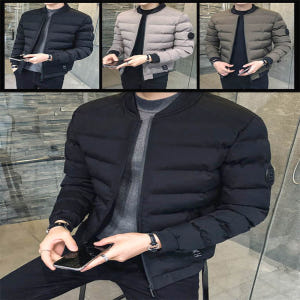 남성 경량 항공점퍼 남자 간절기 패딩 바람막이 방수 자켓 착용 후기 | 사이즈/핏 총정리 - 상품 이미지 1