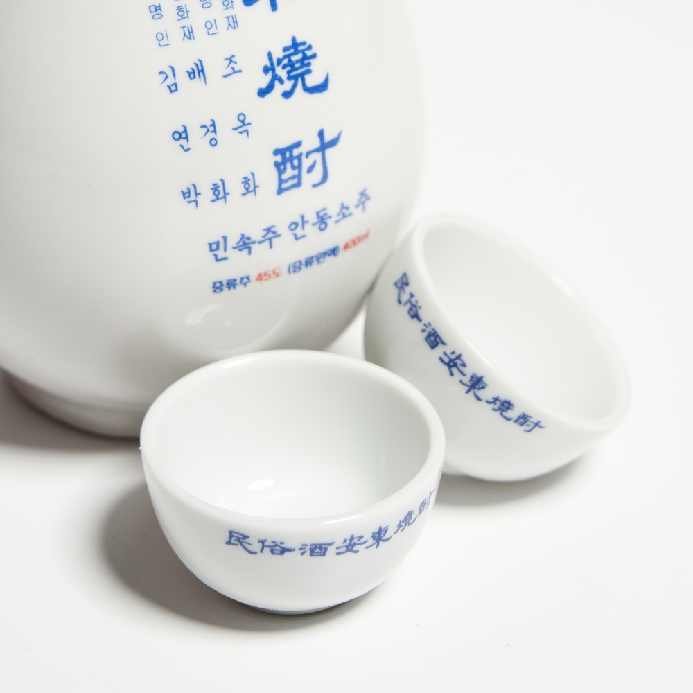 조옥화 안동소주 민속주 45도 400ml X2 특1호 김연박 명인 (잔,케이스,쇼핑백) 이미지 6