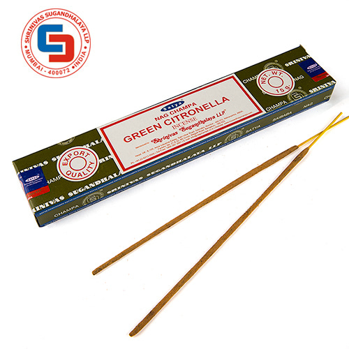 사티아 인센스 스틱 SATYA 그린 시트로넬라 MUM