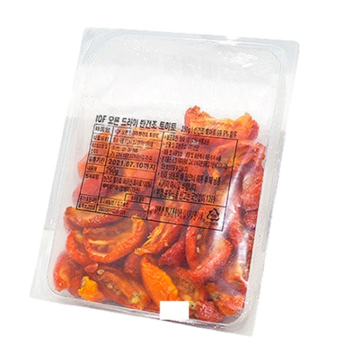 H IQF 오븐드라이 반건조 토마토 250g : 한나푸드